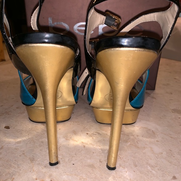 BEBE beautiful Platform heeled Shoes - Picture 3 of 6